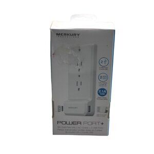 MERCURY POWER PORT+ WALL PLATE‎